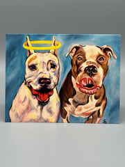 Bing Bing & The Frankster Greeting Card Set