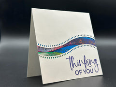 Cheerful Bright Thinking of You Greeting Card for Music Lovers