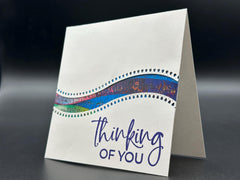 Cheerful Bright Thinking of You Greeting Card for Music Lovers