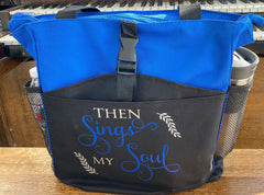 Then Sings My Soul Tote Bag: Christian Hymn, Music Lover Gift
