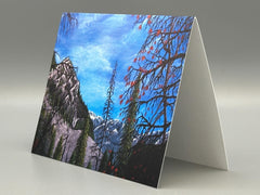 Cascades Mountain Landscape Art Cards | Pacific Northwest Greeting Card Set