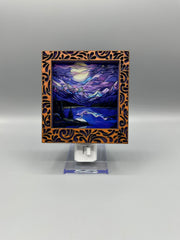 Damask Interchangeable LED Night Light – Frame & Base Only