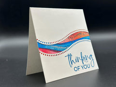 Cheerful Bright Thinking of You Greeting Card for Music Lovers