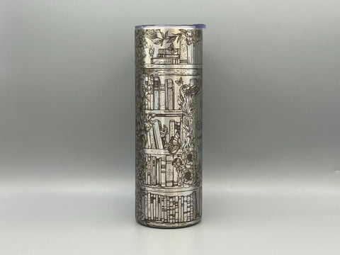 Reading is Dreaming Tumbler | Laser Engraved Stainless Travel Mug | Book Lover Gift | Literary Coffee Cup | Gift for Readers & Teachers