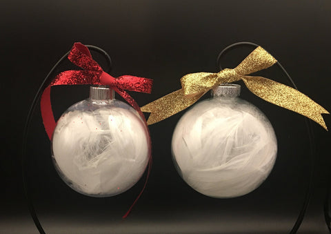 3” Angel Wing Gloria Christmas Ornament