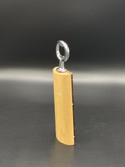 Reclaimed  Bass Guitar Neck Bottle Opener in Dark Finish