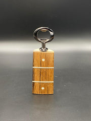 Reclaimed Guitar Neck Bottle Opener in Medium Finish