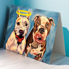 Bing Bing & The Frankster Greeting Card Set