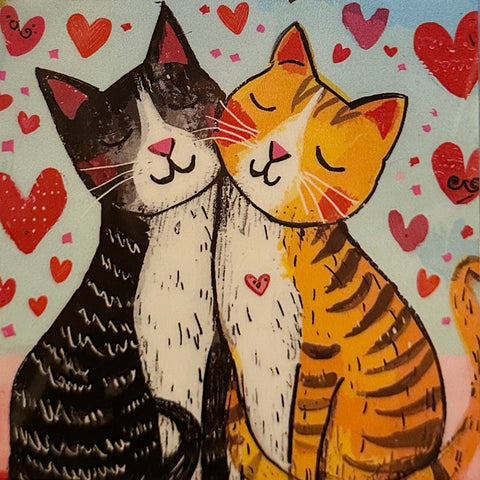 Purrfect Pair Night Light Scene