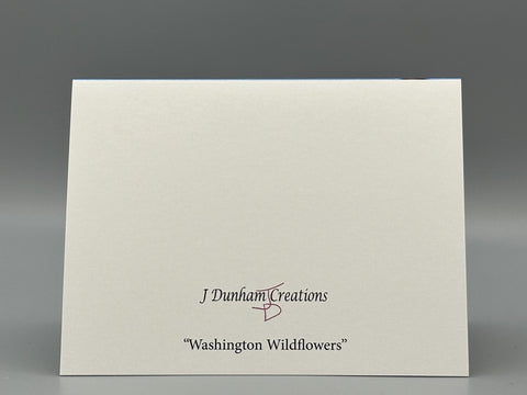 Pacific Northwest Wildflower Greeting Cards - Set of 5