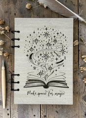 Make Space for Magic Refillable A5 Journal | Manifestation Journal
