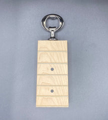 Reclaimed Maple Bass Guitar Neck Bottle Opener