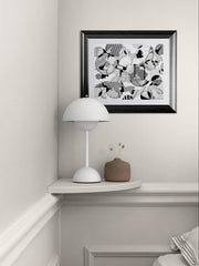 Birds in Flight Ink Print | 8x10 Modern Wall Art matted to 11x14 (Unframed)