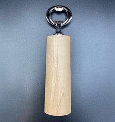 Reclaimed Bass Guitar Neck Bottle Opener in Medium Finish