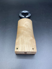 Reclaimed Bass Guitar Neck Bottle Opener in Medium Finish