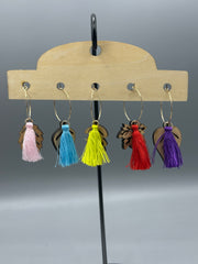 Leaf Wine Charms