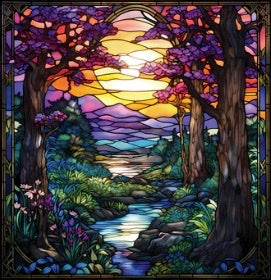 Twilight Forest Creek