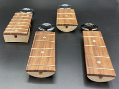 Reclaimed Bass Guitar Neck Bottle Opener in Medium Finish