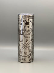 Artist Tools Tumbler | Insulated Travel Mug for Creatives | Gift for Artists, Painters & Makers | Studio Drinkware