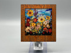 Leaf Engraved Interchangeable LED Night Light – BASE & FRAME ONLY