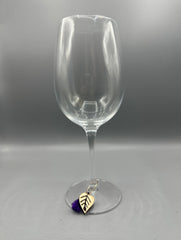 Leaf Wine Charms