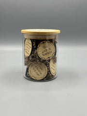 Sweary Affirmations Volume 2 – Funny Adult Affirmation Tokens in Jar – Sassy Self Care Gift – Snarky Confidence Boost