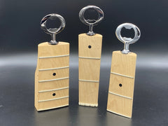 Reclaimed Guitar Neck Bottle Opener in Maple Finish