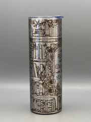 Reading is Dreaming Tumbler | Laser Engraved Stainless Travel Mug | Book Lover Gift | Literary Coffee Cup | Gift for Readers & Teachers