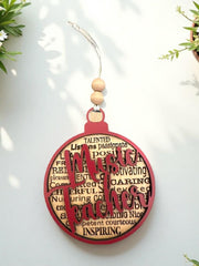 3.5" Music Teacher or Instructor Ornament