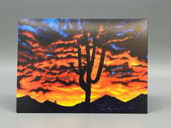 Saguaro Sunset Greeting Card Set