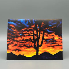 Saguaro Sunset Greeting Card Set