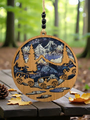 Off-Road in the Mountains Suncatcher