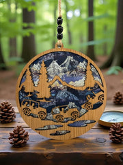 Off-Road in the Mountains Suncatcher