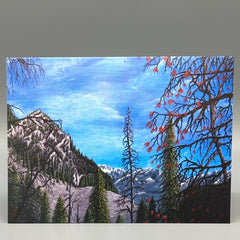Cascades Mountain Landscape Art Cards | Pacific Northwest Greeting Card Set