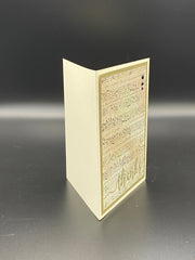 Sheet Music Thank You Cards