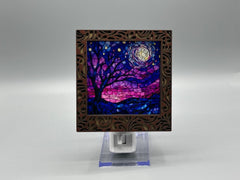 Damask Interchangeable LED Night Light – Frame & Base Only