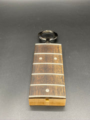 Reclaimed  Bass Guitar Neck Bottle Opener in Dark Finish