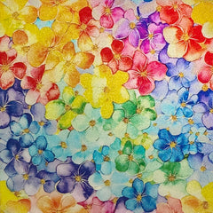 Rainbow Blooms Night Light Scene