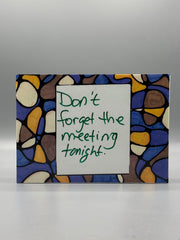 Reusable Write-On Art Box – Inspirational Message Frame – Dry Erase Wood Art Decor – Interactive Wall Art by Kathy O’Conner – 5x7 or 4x6