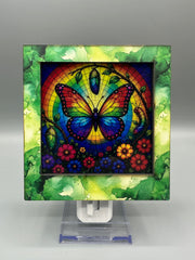 Watercolor Collection Interchangeable LED Night Light – BASE & FRAME ONLY