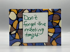 Reusable Write-On Art Box – Inspirational Message Frame – Dry Erase Wood Art Decor – Interactive Wall Art by Kathy O’Conner – 5x7 or 4x6