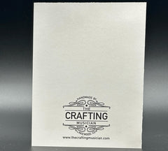 Musically Inspired Thank You Card for Music Lovers