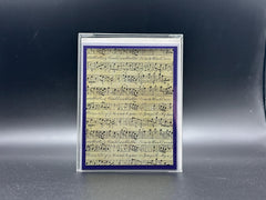 Sheet Music Notecard