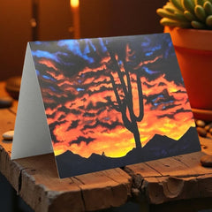 Saguaro Sunset Greeting Card Set
