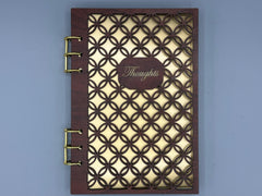 Quilted Wood Journal No. 1  – Refillable Notebook