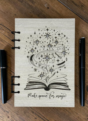 Make Space for Magic Refillable A5 Journal | Manifestation Journal