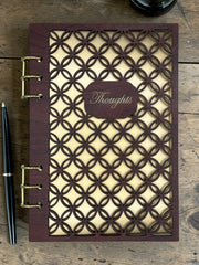 Quilted Wood Journal No. 1  – Refillable Notebook