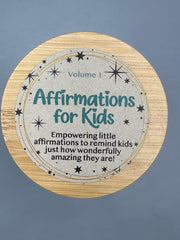 Affirmations for Kids – Volume 1 – Positive Affirmation Tokens in Jar – Confidence & Kindness Tokens – Encouragement Gift for Children