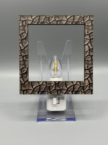 Elephant Skin Interchangeable LED Night Light – BASE & FRAME ONLY