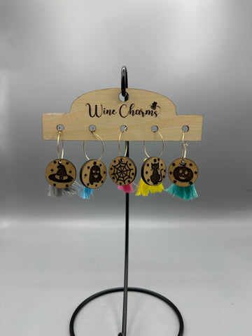 Halloween Wine Charms Set 1